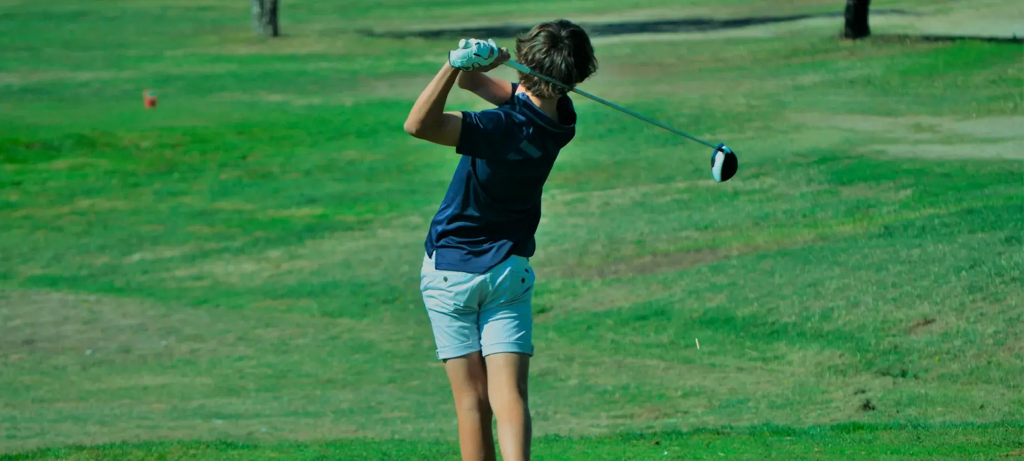 Niño en el campo de Forus Golf Las Rejas